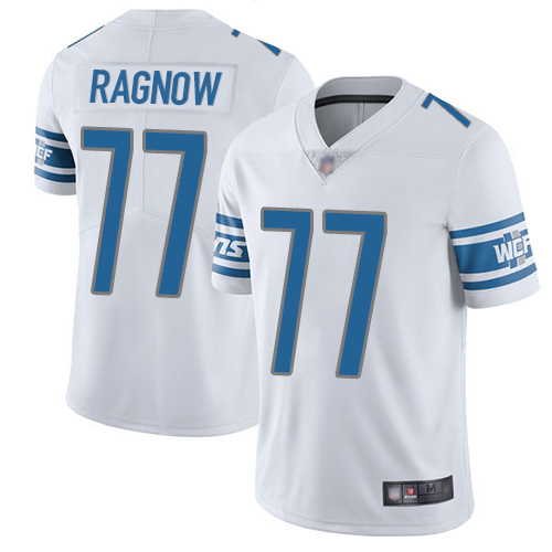 Detroit Lions Limited White Men Frank Ragnow Road Jersey NFL Football 77 Vapor Untouchable